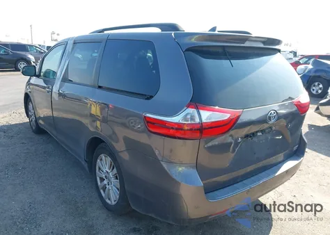 2016 Toyota Sienna Limited 7 Passenger из США, поврежденный, VIN 5TDDK3DC4GS137600